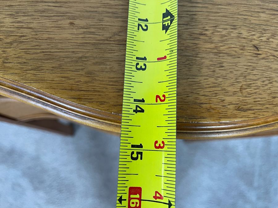 Vintage Wooden 2-Drawer Side Table Nightstand 19W X 15D X 27H [Photo 8]