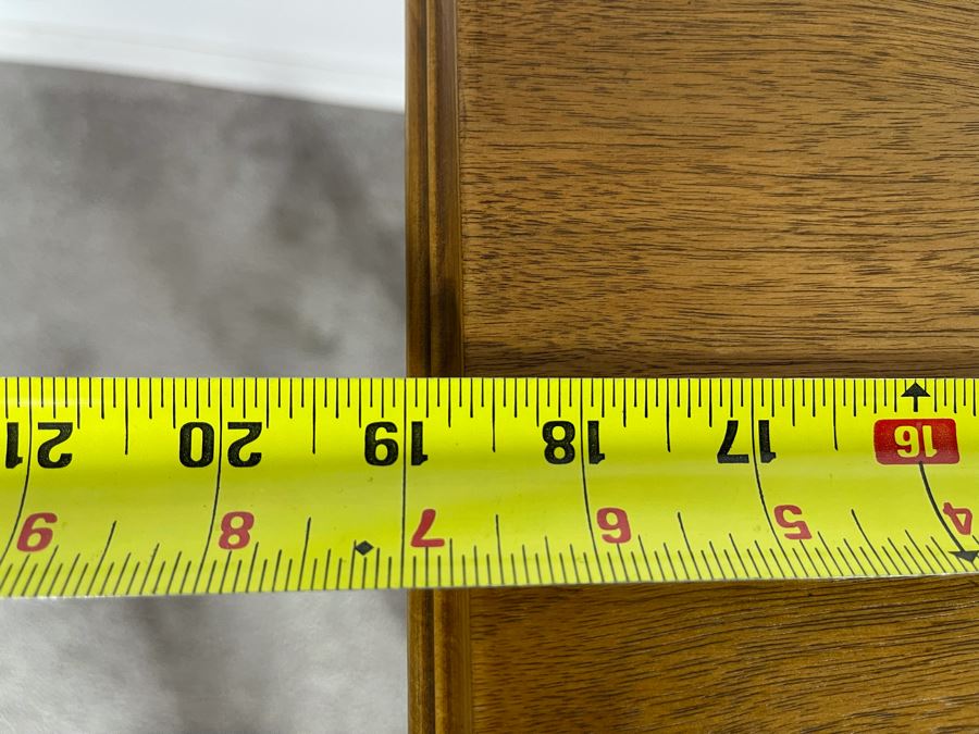 Vintage Wooden 2-Drawer Side Table Nightstand 19W X 15D X 27H [Photo 7]