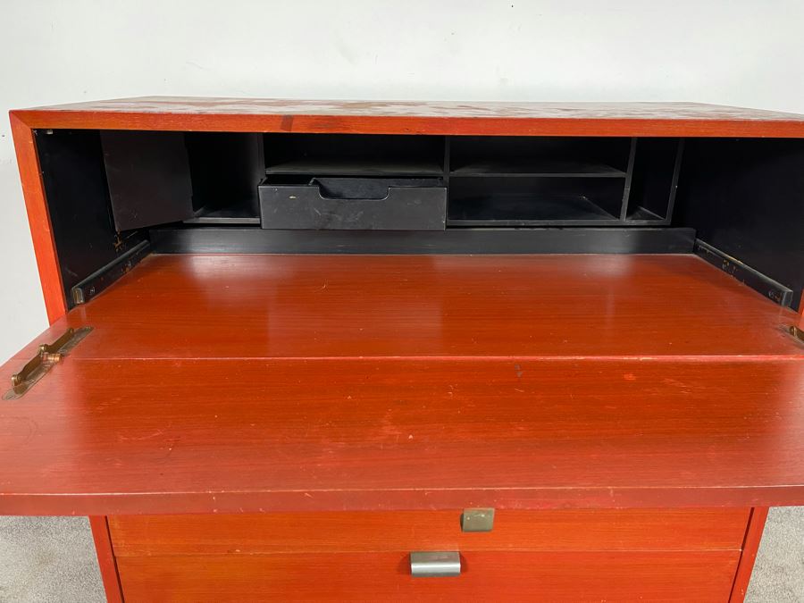 George Nelson BCS Dresser With Fold Out Desk For Herman Miller 40W X 18.5D X 39.5H [Photo 7]