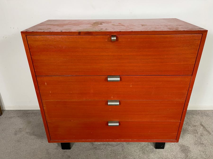 George Nelson BCS Dresser With Fold Out Desk For Herman Miller 40W X 18.5D X 39.5H [Photo 12]