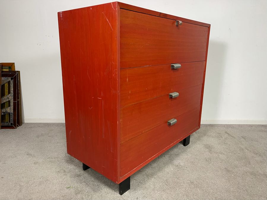 George Nelson BCS Dresser With Fold Out Desk For Herman Miller 40W X 18.5D X 39.5H [Photo 14]