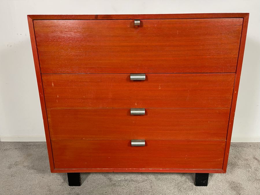 George Nelson BCS Dresser With Fold Out Desk For Herman Miller 40W X 18.5D X 39.5H [Photo 11]