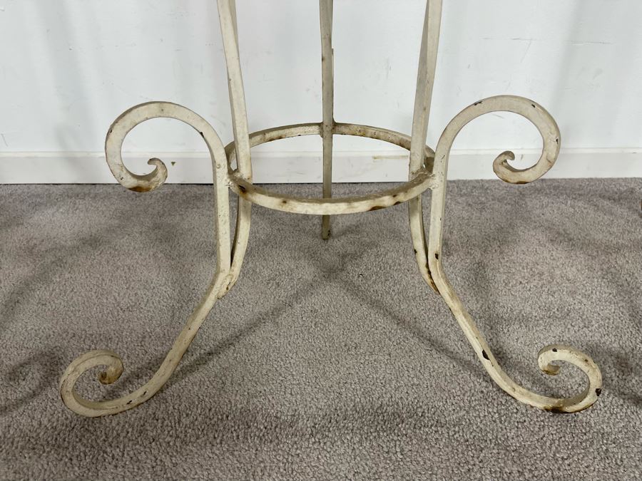 Set Of Three Vintage Wrought Iron Planters 48H [Photo 5]