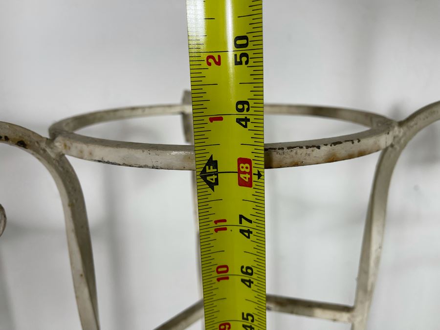 Set Of Three Vintage Wrought Iron Planters 48H [Photo 6]