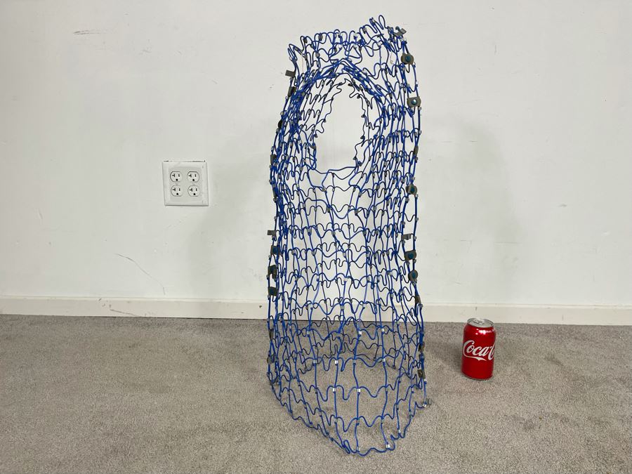 Vintage Wire Mesh Sculptural Adjustable Dress Form [Photo 5]
