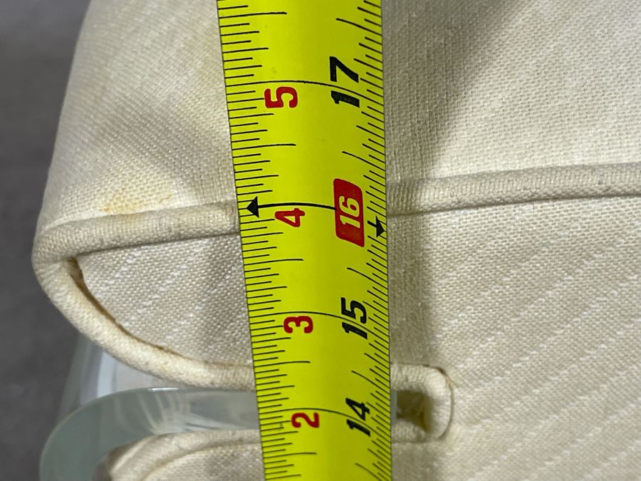 Vintage Lucite Vanity Bench By Hill Manufacturing Corp 21W X 14D X 16H [Photo 11]