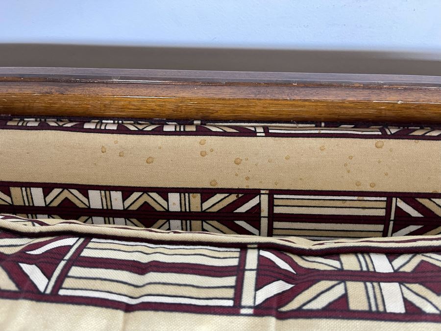 Mid-Century Modern Upholstered Sofa 85W X 33D X 27.5H [Photo 6]