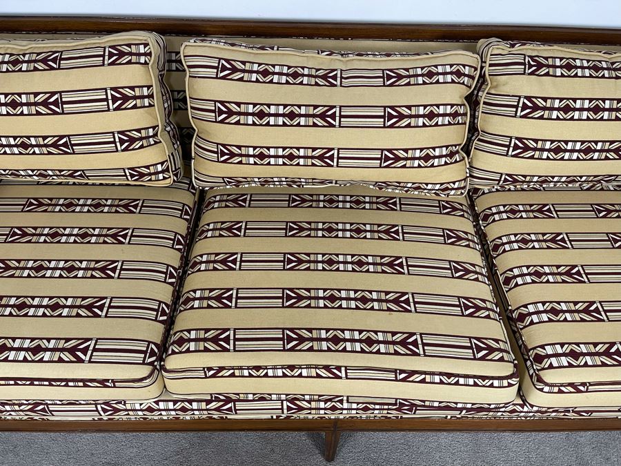 Mid-Century Modern Upholstered Sofa 85W X 33D X 27.5H [Photo 5]