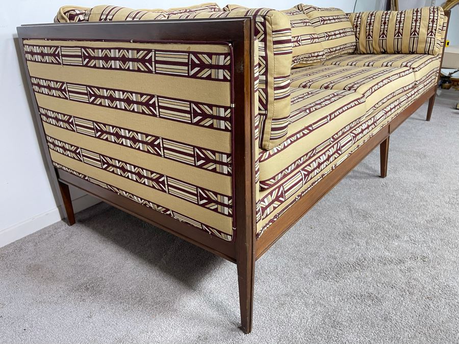 Mid-Century Modern Upholstered Sofa 85W X 33D X 27.5H [Photo 11]