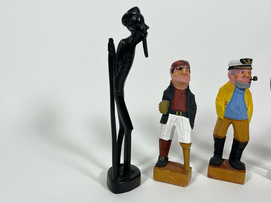 Collection Of Four Wooden Figurines [Photo 6]