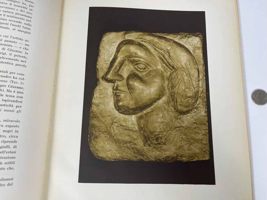 1954 Picasso Italian Large Book Silvana Editoriale D'Arte Milano [Photo 8]