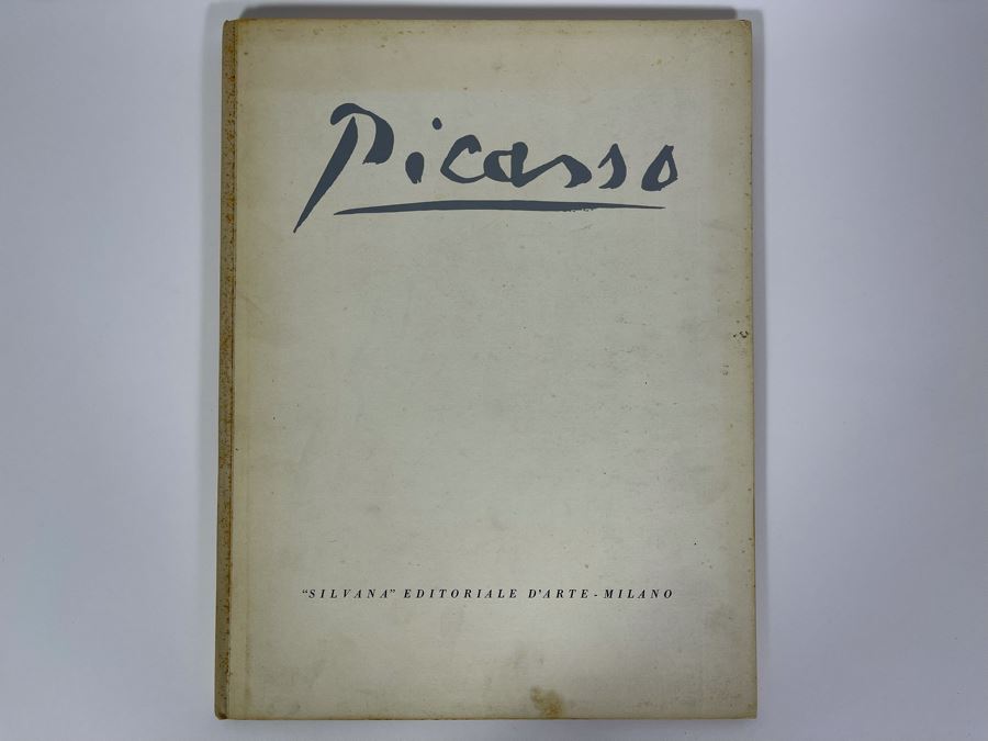 1954 Picasso Italian Large Book Silvana Editoriale D'Arte Milano [Photo 2]