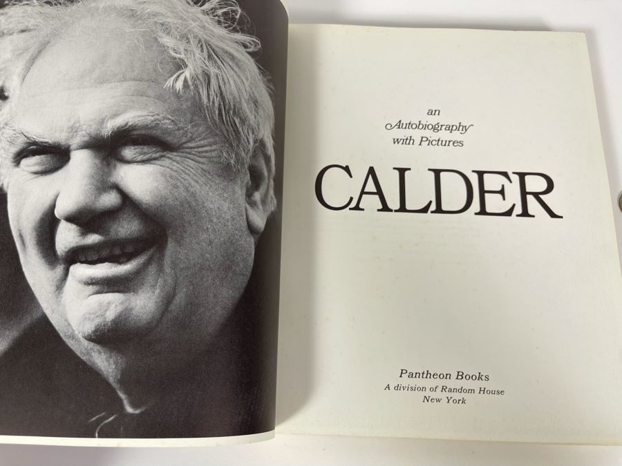 First Printing 1966 Calder An Autobiography With Pictures Book [Photo 3]