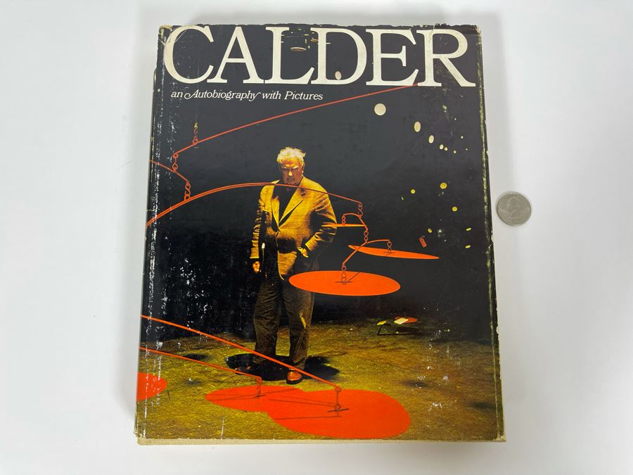 First Printing 1966 Calder An Autobiography With Pictures Book