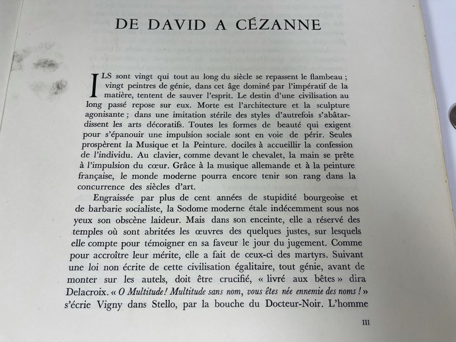 De David A Cezanne Large Book La Peinture Francaise Albert Skira Editeur Paris [Photo 4]