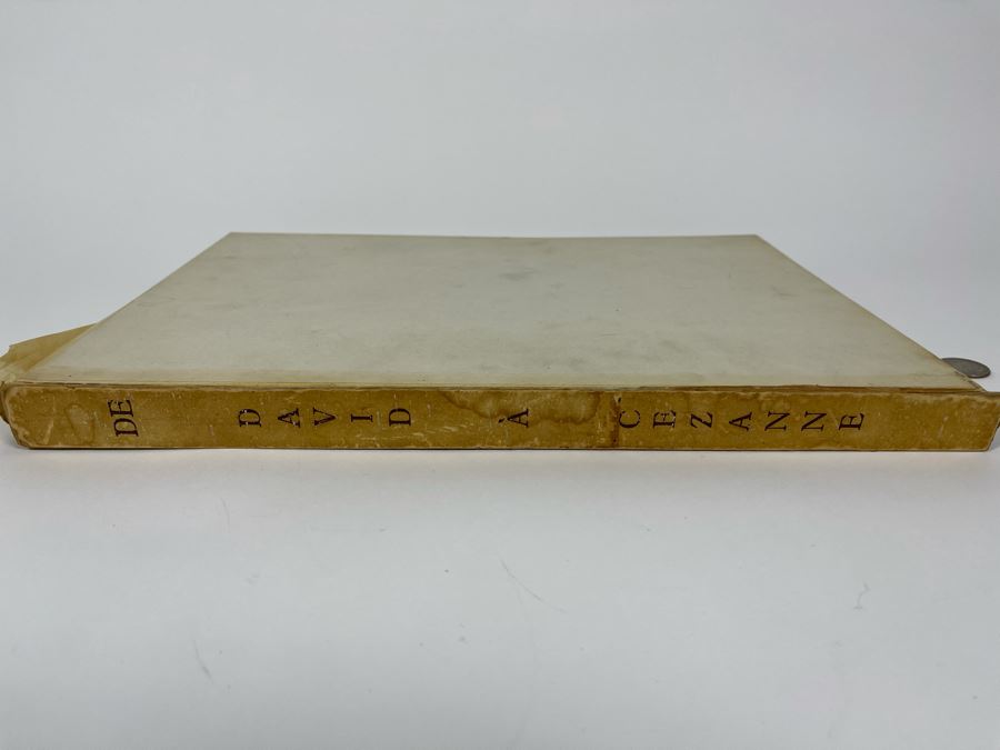 De David A Cezanne Large Book La Peinture Francaise Albert Skira Editeur Paris [Photo 2]