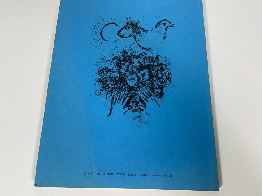 Limited Edition Softcover Book Les Amis Du Musee National Message Biblique Marc Chagall Nice 1974 [Photo 10]