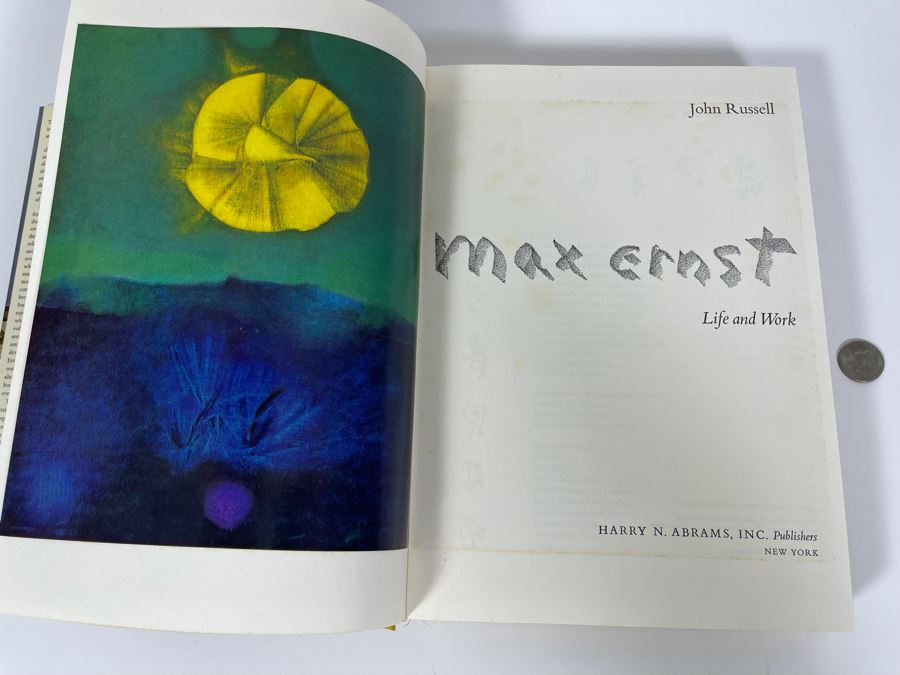 Max Ernst Artist Book Life And Work By John Russell [Photo 2]