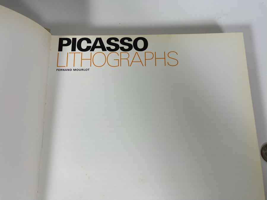 Picasso Lithographs Book By Fernand Mourlot 1970 [Photo 2]
