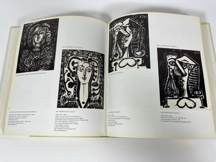 Picasso Lithographs Book By Fernand Mourlot 1970 [Photo 6]