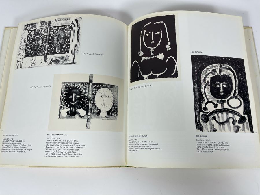Picasso Lithographs Book By Fernand Mourlot 1970 [Photo 7]