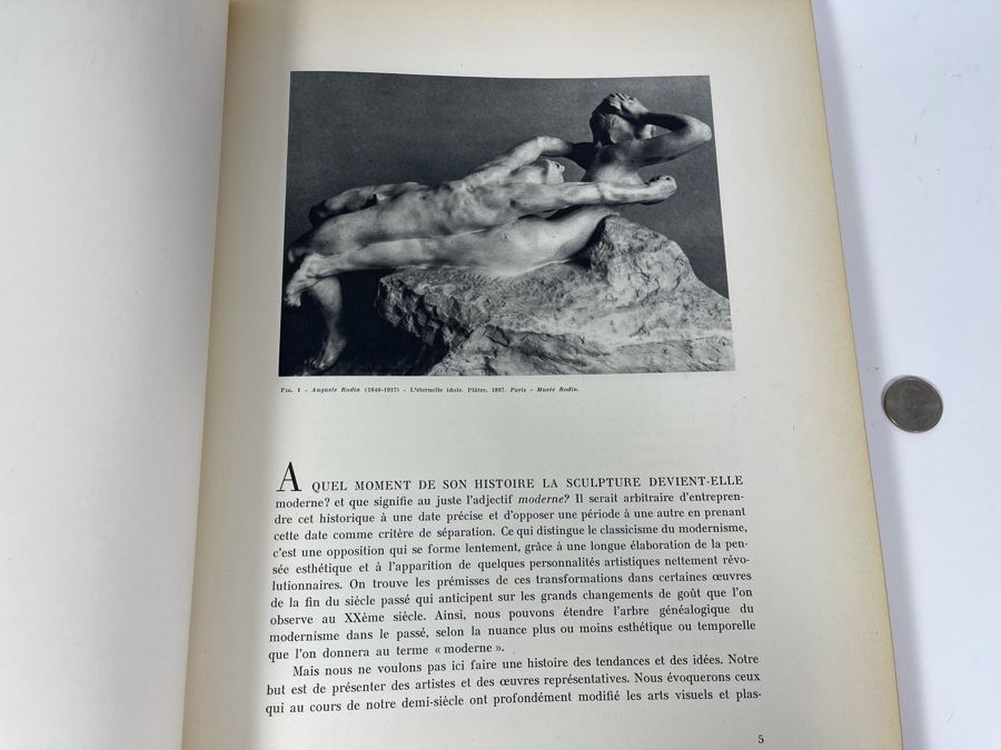 Large Book Sculpture Moderne En France Par Giuseppe Marchiori Bibliotheque Des Arts [Photo 4]