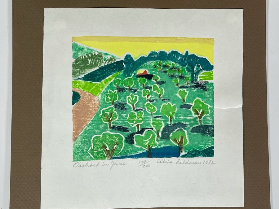 1983 Orginal Print Calendar Featuring 12 Hand Signed Prints By WWAC Washington Women's Arts Center Artists - See Photos [Photo 21]