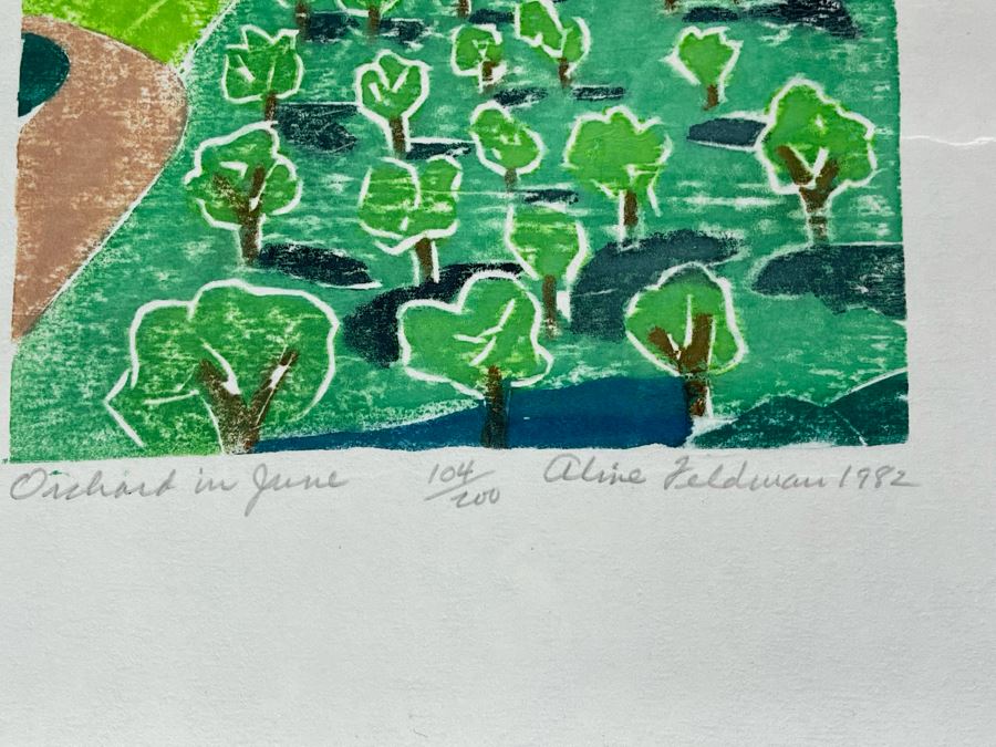 1983 Orginal Print Calendar Featuring 12 Hand Signed Prints By WWAC Washington Women's Arts Center Artists - See Photos [Photo 23]