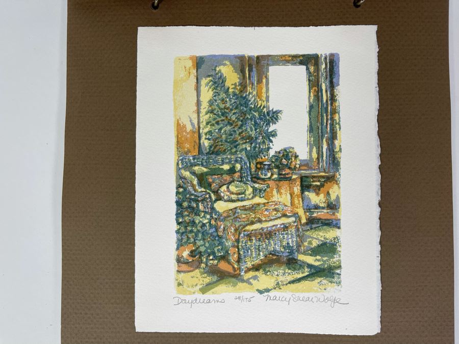 1983 Orginal Print Calendar Featuring 12 Hand Signed Prints By WWAC Washington Women's Arts Center Artists - See Photos [Photo 17]