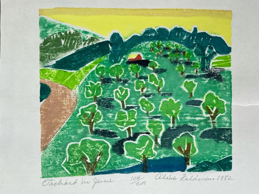 1983 Orginal Print Calendar Featuring 12 Hand Signed Prints By WWAC Washington Women's Arts Center Artists - See Photos [Photo 22]