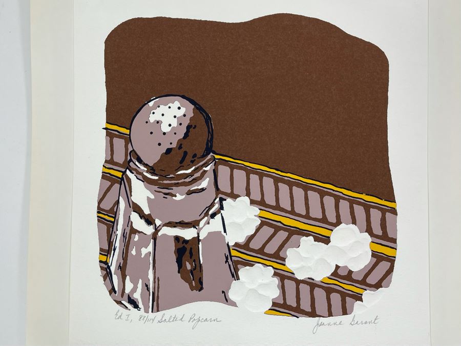 1981 Orginal Print Calendar Featuring 12 Hand Signed Prints By WWAC Washington Women's Arts Center Artists - See Photos [Photo 29]