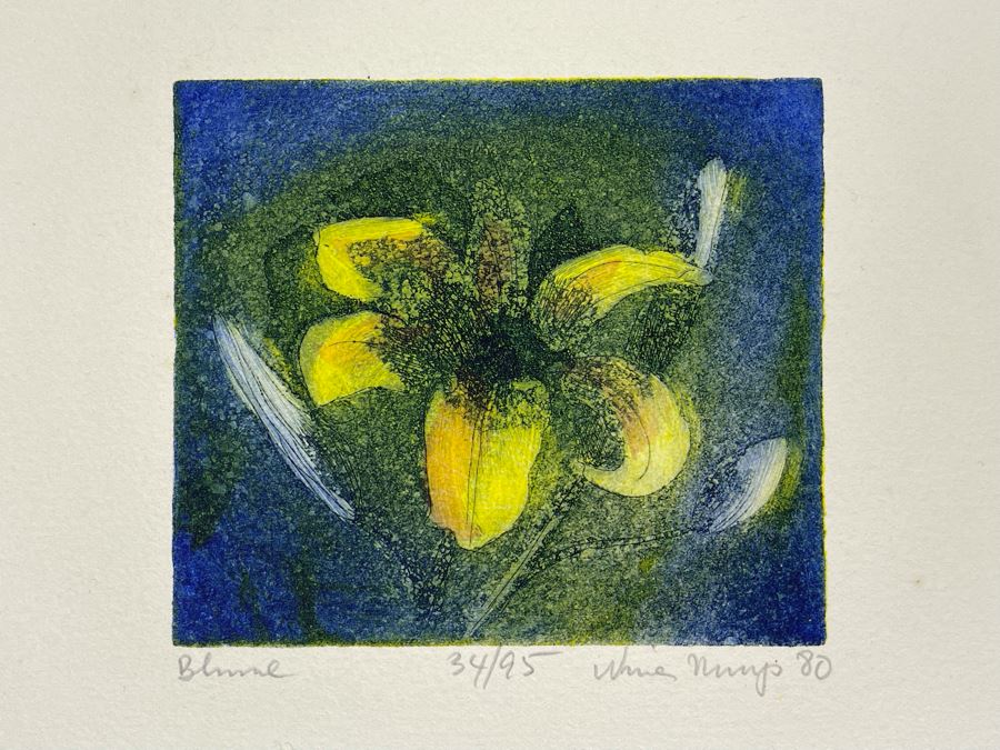 1981 Orginal Print Calendar Featuring 12 Hand Signed Prints By WWAC Washington Women's Arts Center Artists - See Photos [Photo 14]