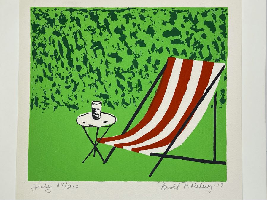 1980 Orginal Print Calendar Featuring 12 Hand Signed Prints By WWAC Washington Women's Arts Center Artists - See Photos [Photo 23]