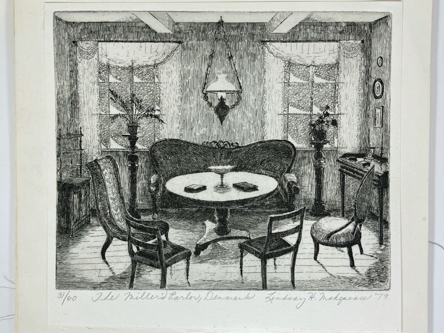 1980 Orginal Print Calendar Featuring 12 Hand Signed Prints By WWAC Washington Women's Arts Center Artists - See Photos [Photo 5]