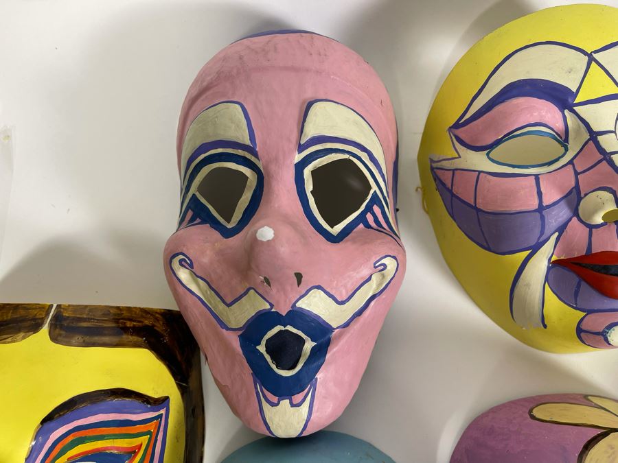 Collection Of Hand Painted Theatre Masks [Photo 11]
