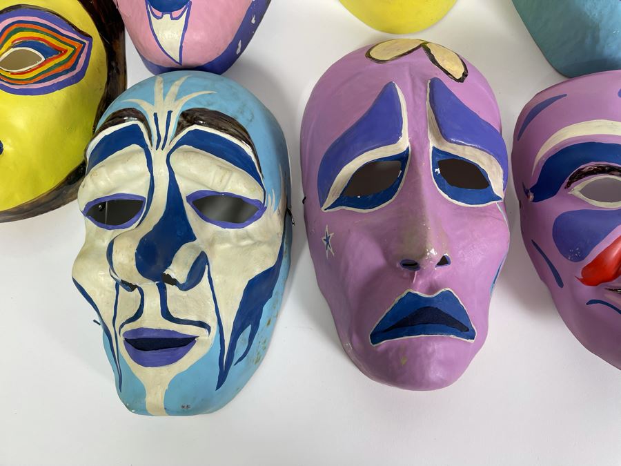 Collection Of Hand Painted Theatre Masks [Photo 9]
