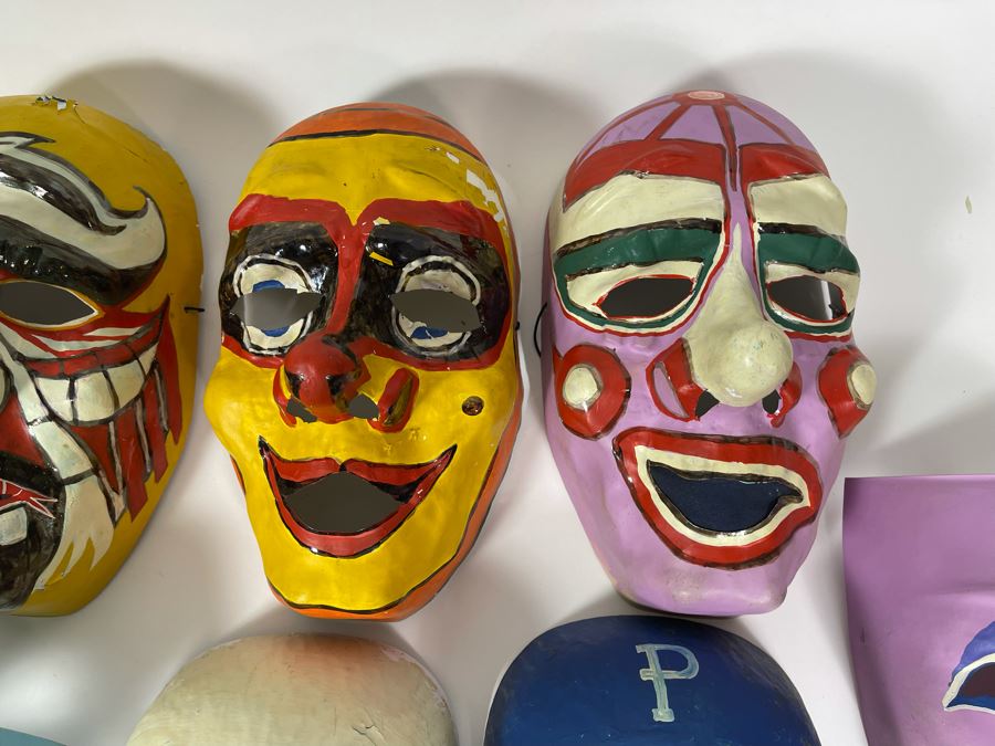 Collection Of Hand Painted Theatre Masks [Photo 5]