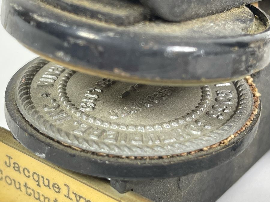 Pair Of Vintage Seal Presses Mid-Town Theatres, Inc And Jacquelyn Ross Couturiere, Inc [Photo 5]