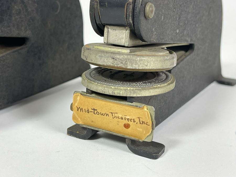 Pair Of Vintage Seal Presses Mid-Town Theatres, Inc And Jacquelyn Ross Couturiere, Inc [Photo 4]