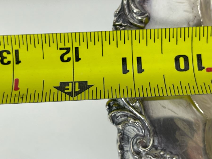 Queen Victory Footed Silverplate Shell Dish 11.5W X 12D X 3H [Photo 9]