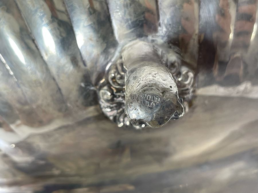 Queen Victory Footed Silverplate Shell Dish 11.5W X 12D X 3H [Photo 8]