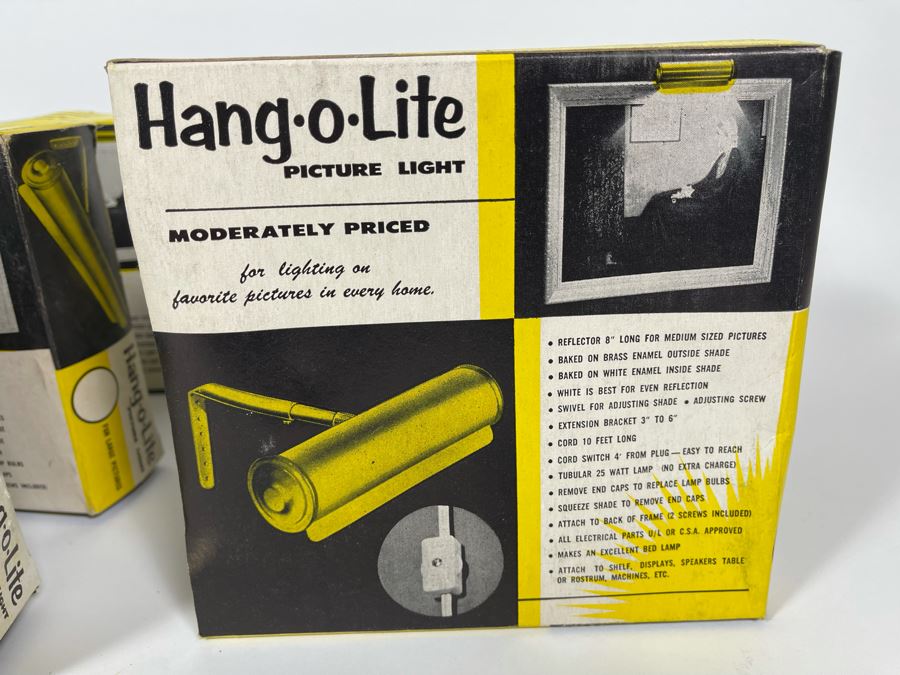 Collection Of Six New Old Stock Hang O Lite Picture Frame Lights [Photo 7]
