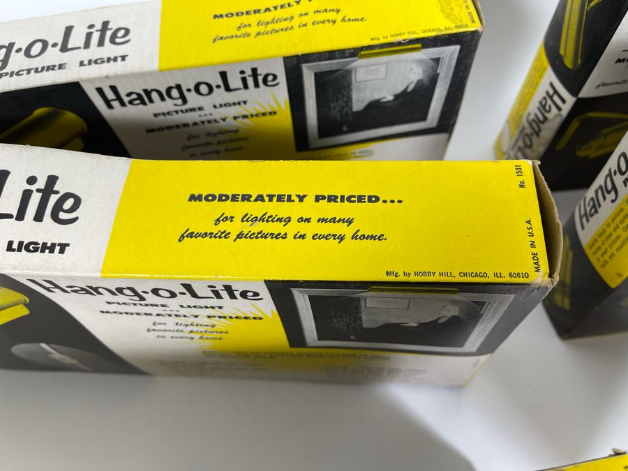 Collection Of Six New Old Stock Hang O Lite Picture Frame Lights [Photo 8]