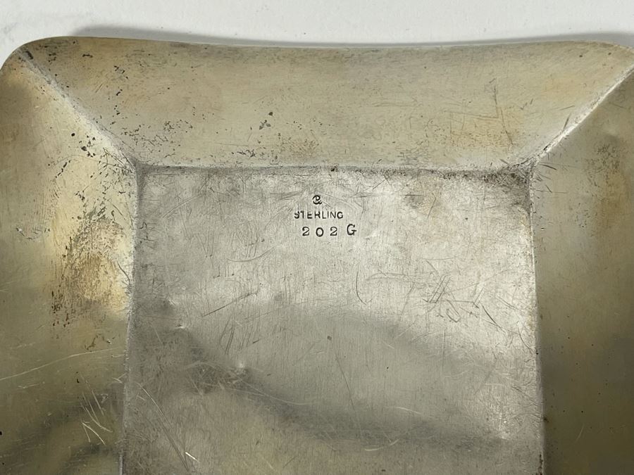Sterling Silver Dish 90.6g [Photo 5]