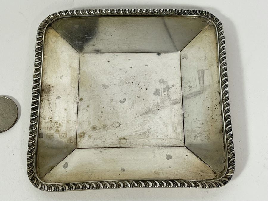 Sterling Silver Dish 90.6g [Photo 2]
