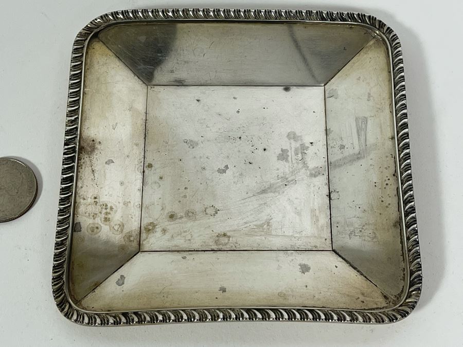Sterling Silver Dish 90.6g [Photo 1]