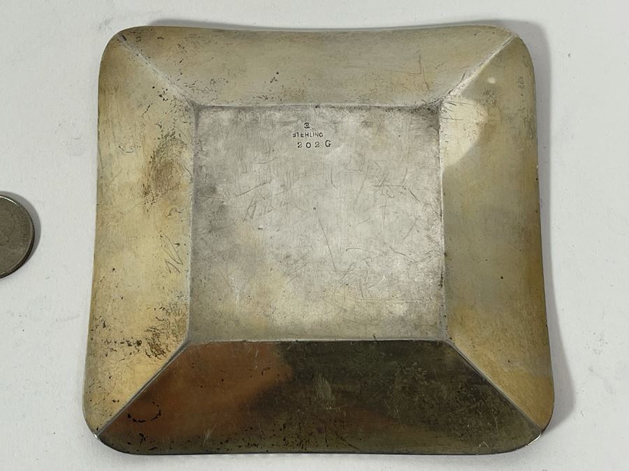 Sterling Silver Dish 90.6g [Photo 4]