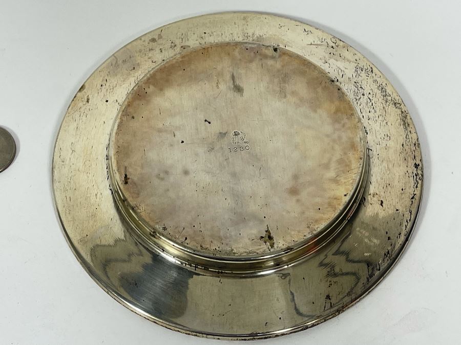 Sterling Silver Dish 82.5g [Photo 5]