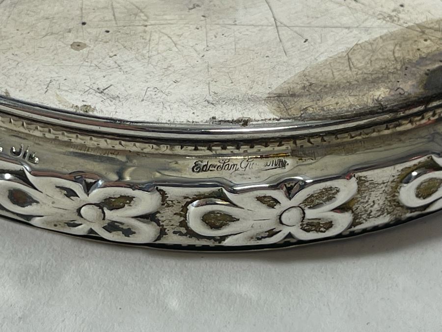 Sterling Silver Dish 64.3g [Photo 8]