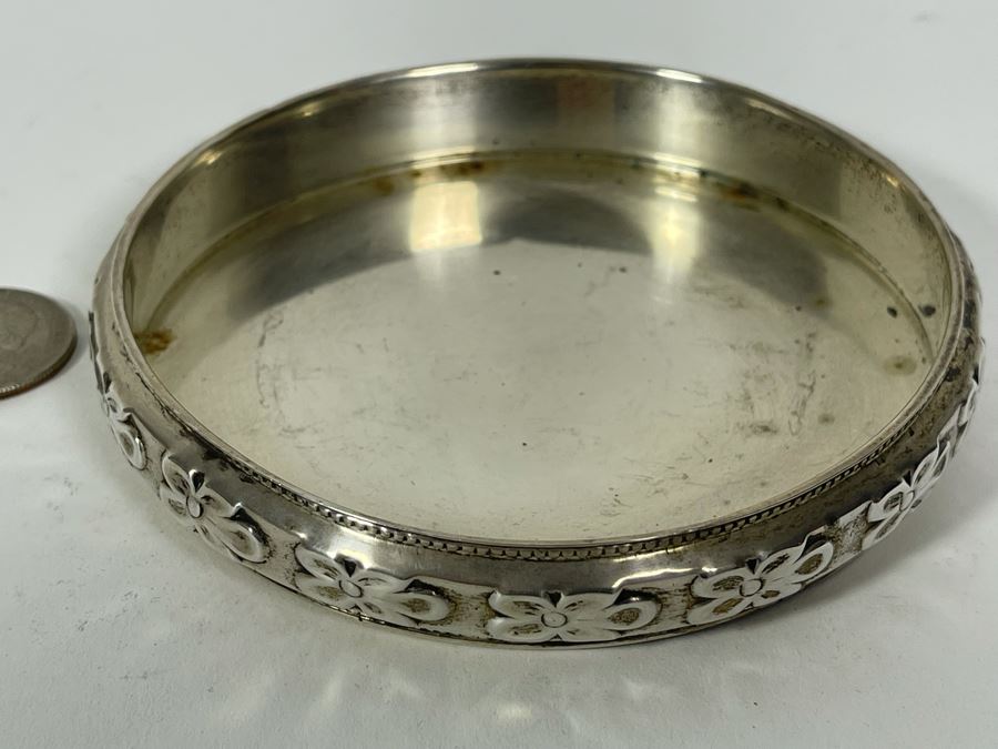 Sterling Silver Dish 64.3g [Photo 3]